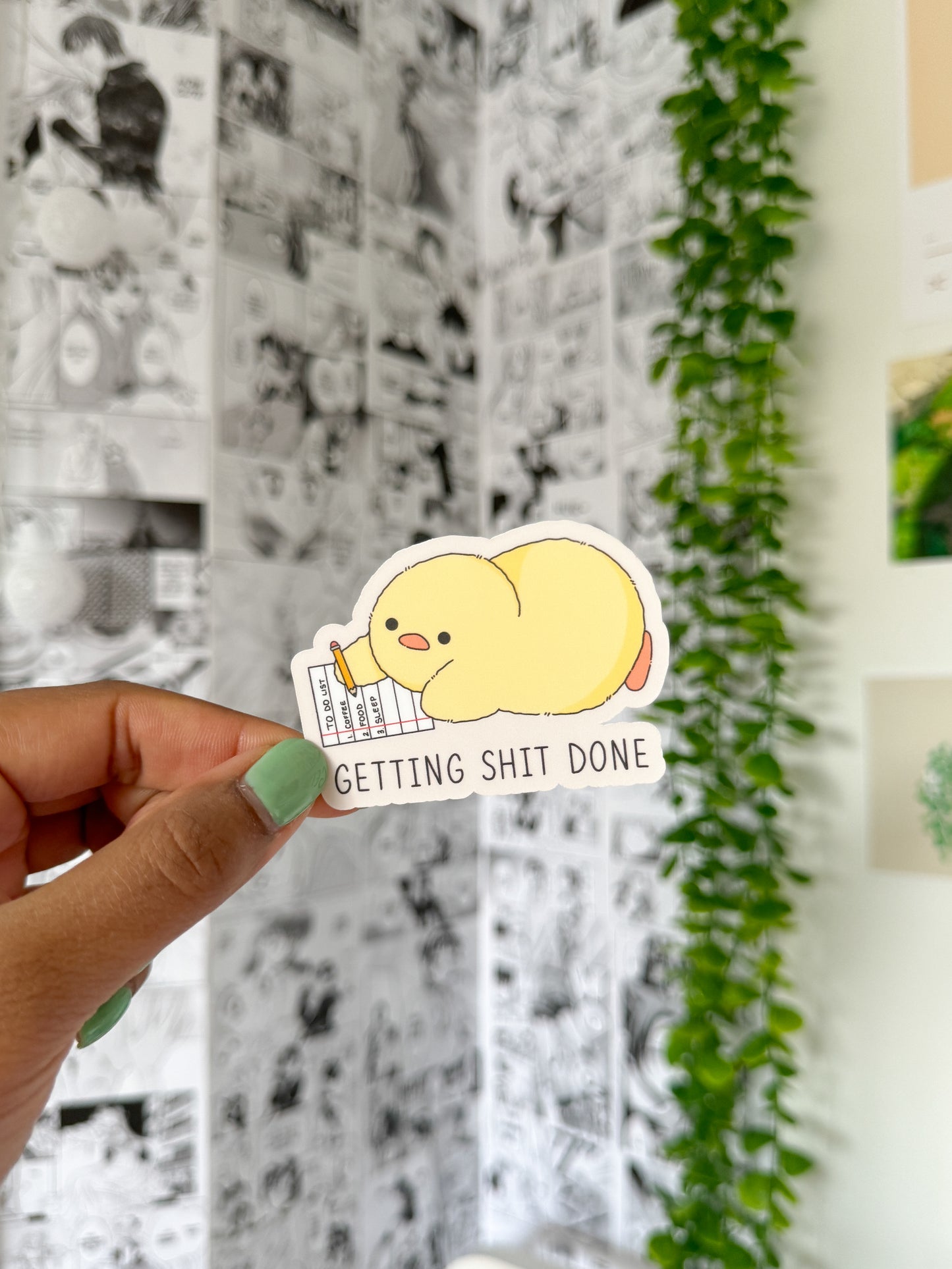 Getting Shit Done Vinyl Sticker