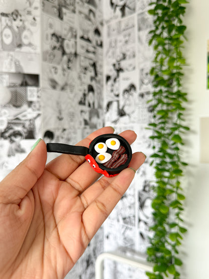 Calcifer Clay Magnet