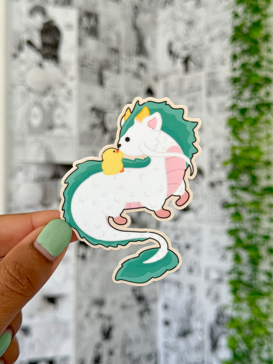 Haku & Plumpy Vinyl Sticker