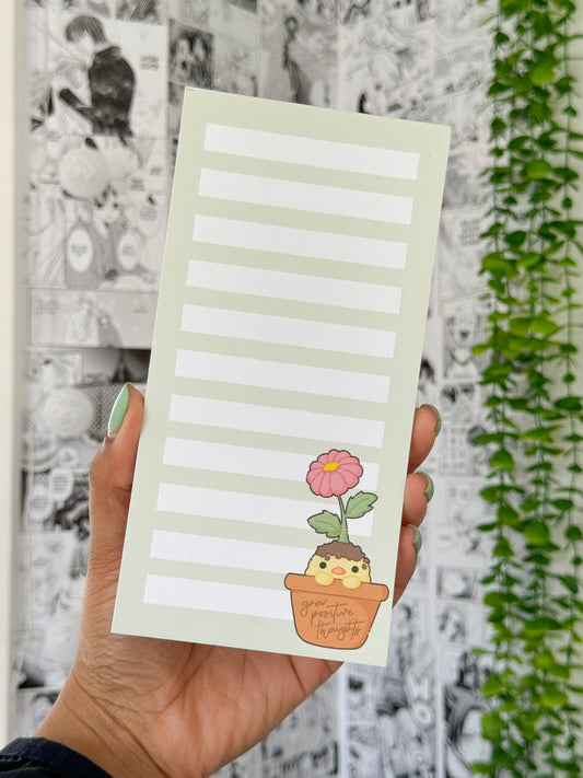 Flowerpot Notepad