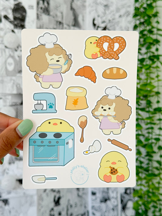 Coco's Kitchen Sticker Sheet