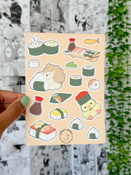 Sushi Sticker Sheet