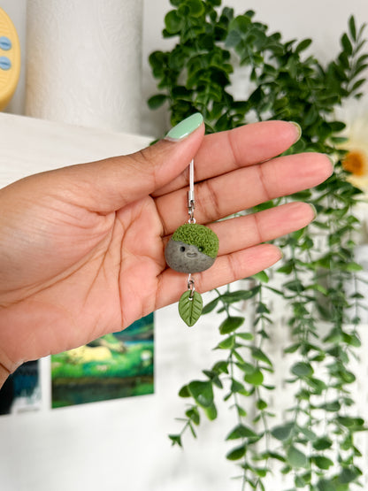 Moss Rock Charm