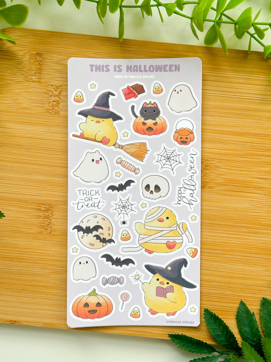 Halloween Sticker Sheet