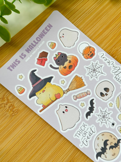 Halloween Sticker Sheet