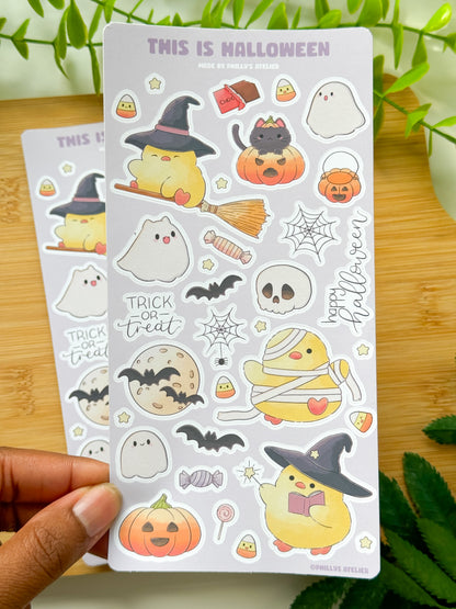 Halloween Sticker Sheet