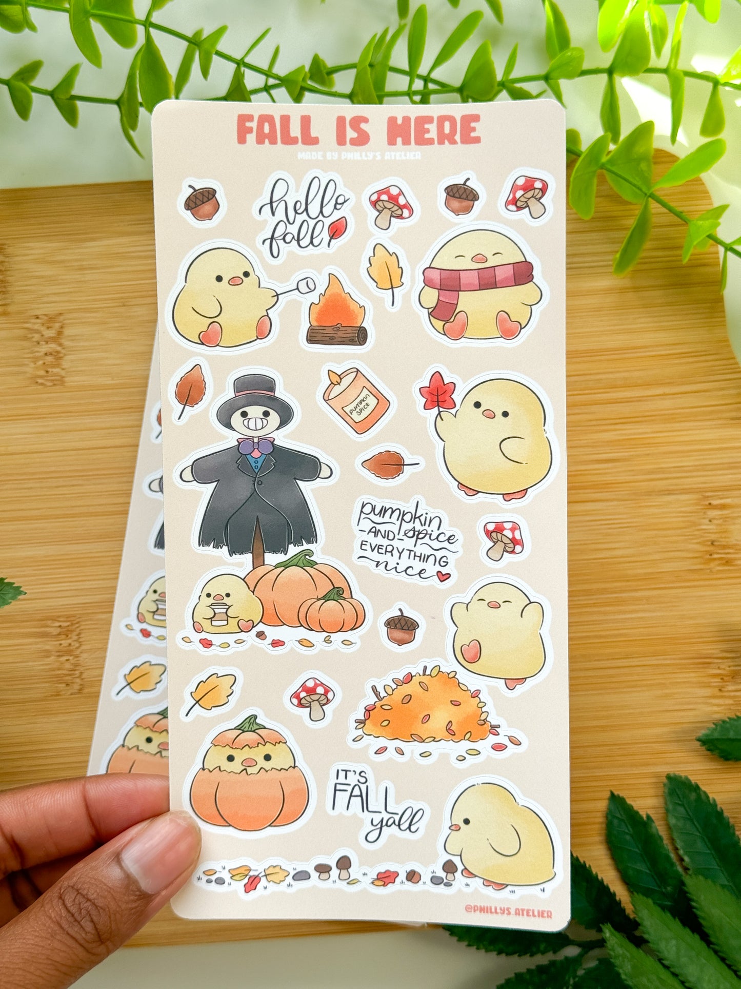 Fall is Here Sticker Sheet