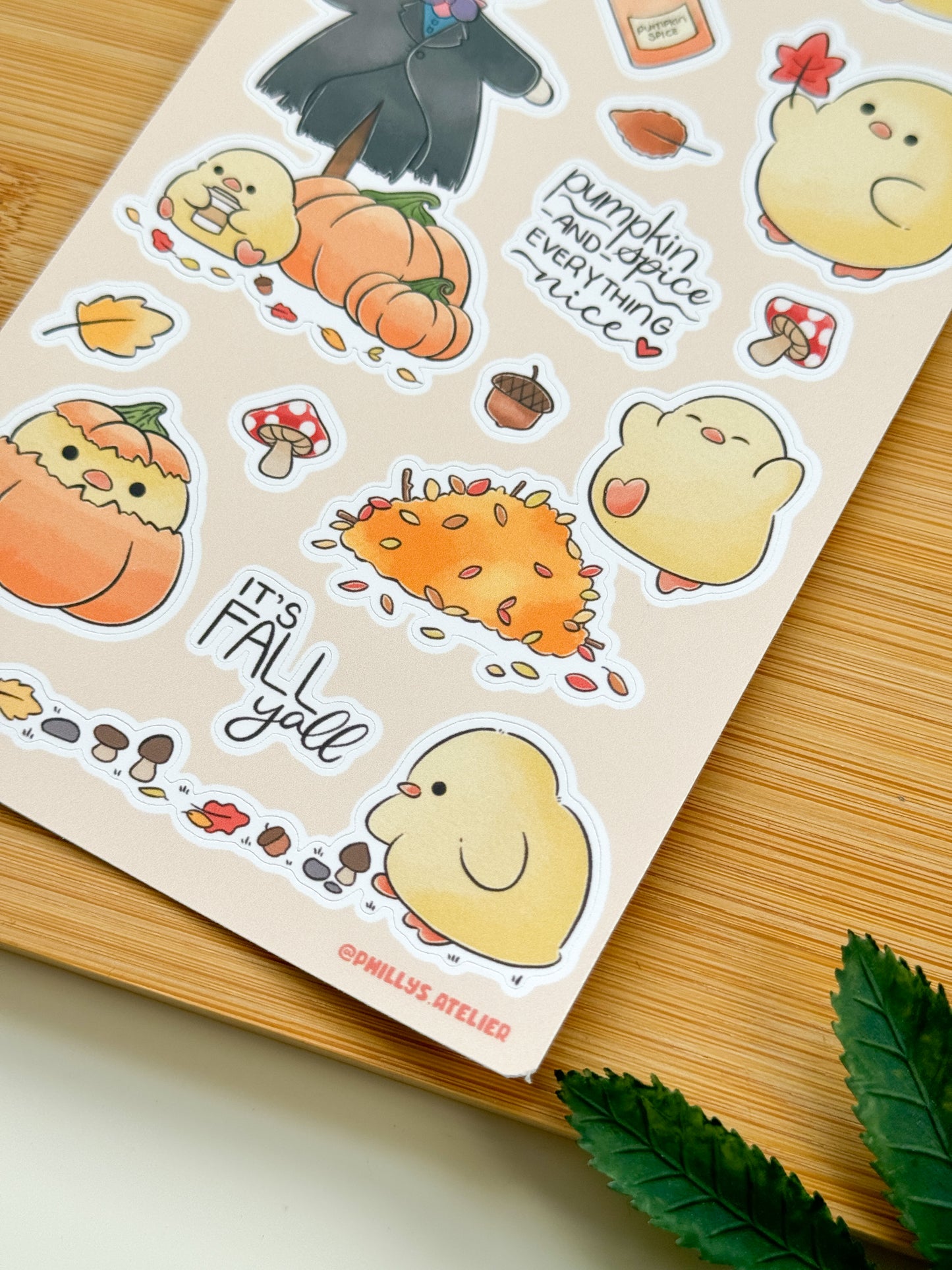 Fall is Here Sticker Sheet