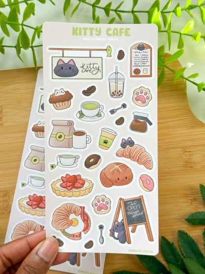 Kitty Cafe Sticker Sheet