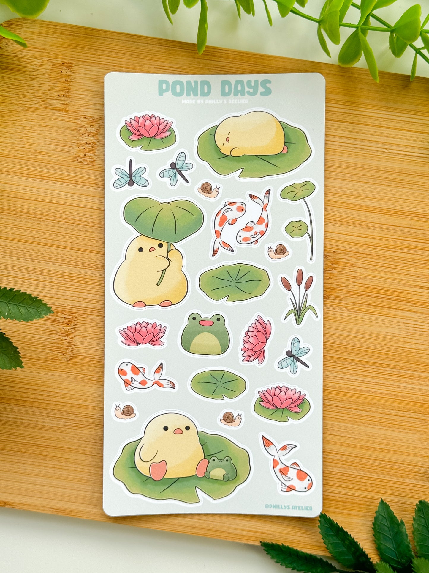 Pond Days Sticker Sheet