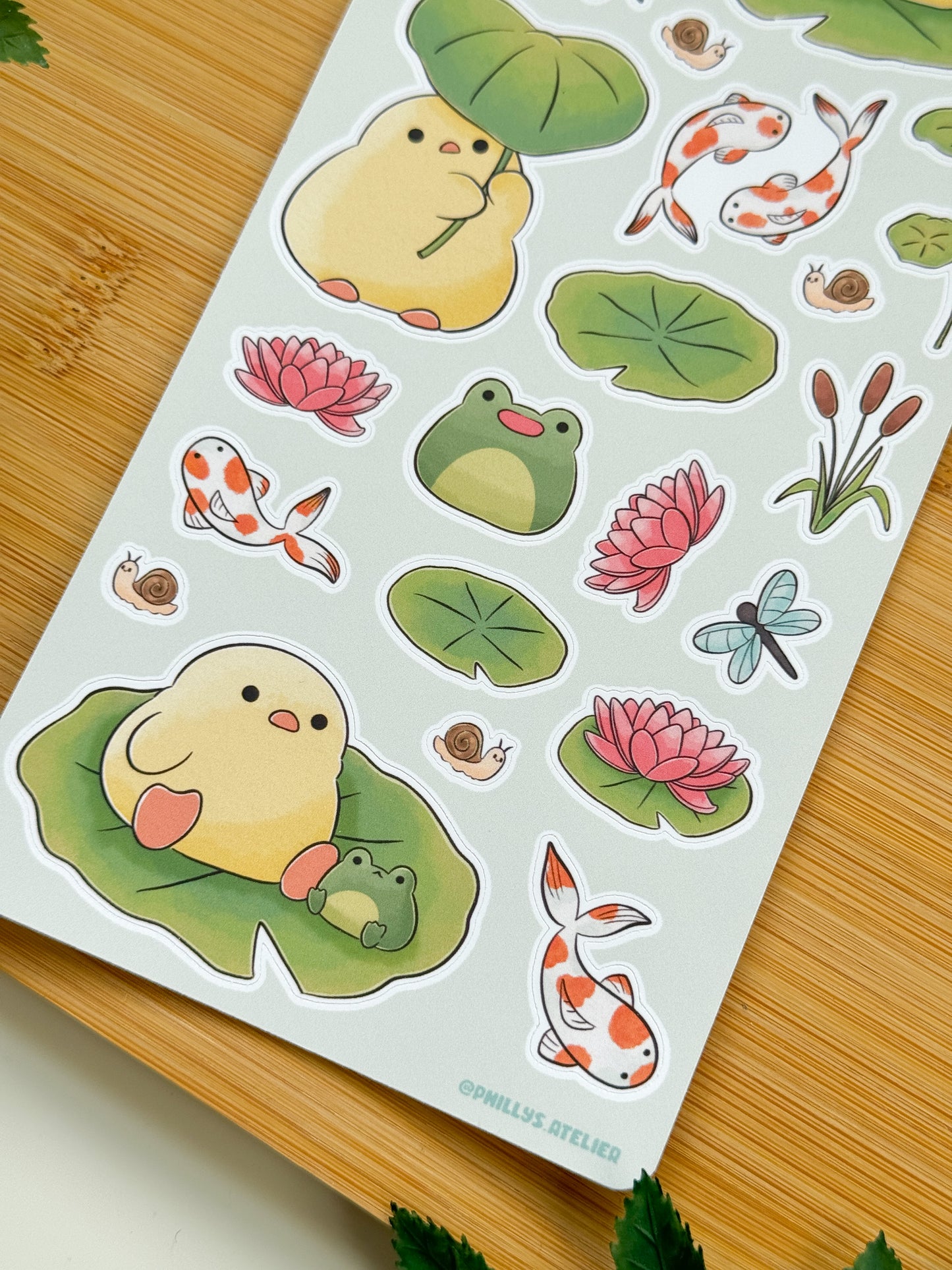 Pond Days Sticker Sheet