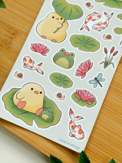 Pond Days Sticker Sheet
