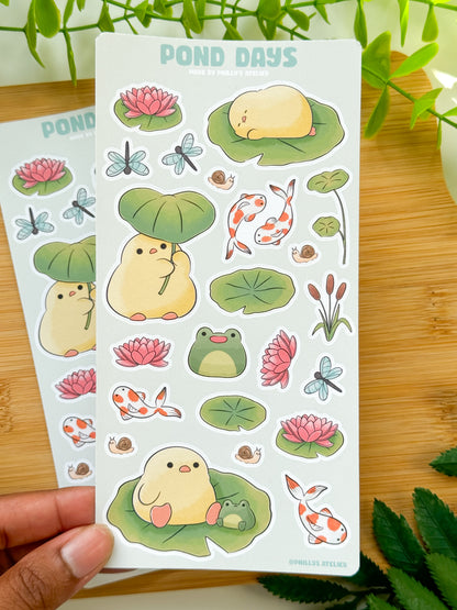 Pond Days Sticker Sheet