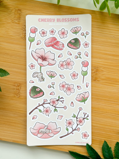 Cherry Blossoms Sticker Sheet