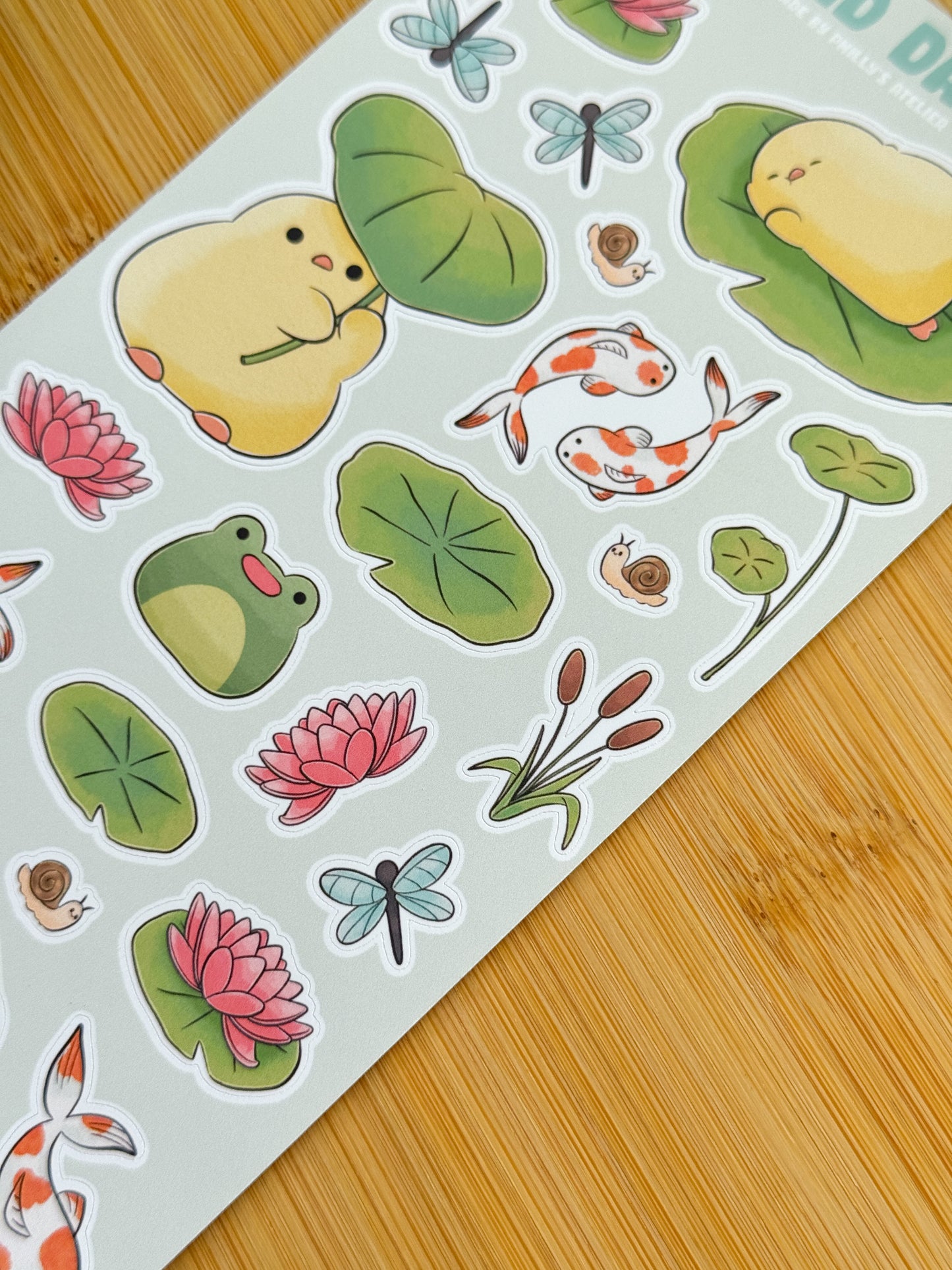 Pond Days Sticker Sheet