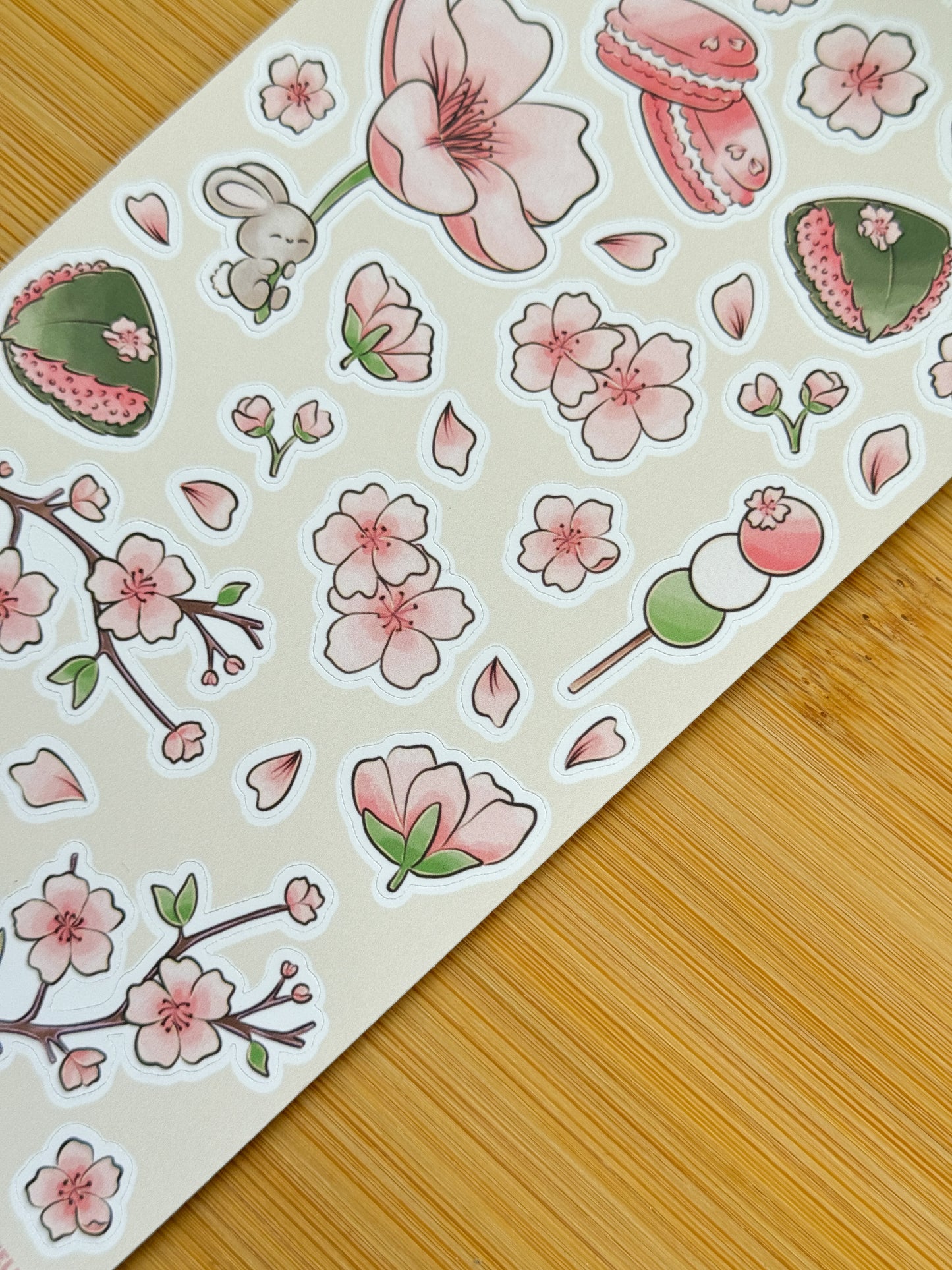 Cherry Blossoms Sticker Sheet