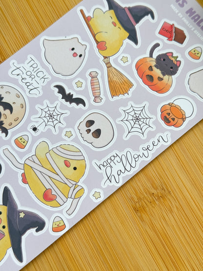 Halloween Sticker Sheet