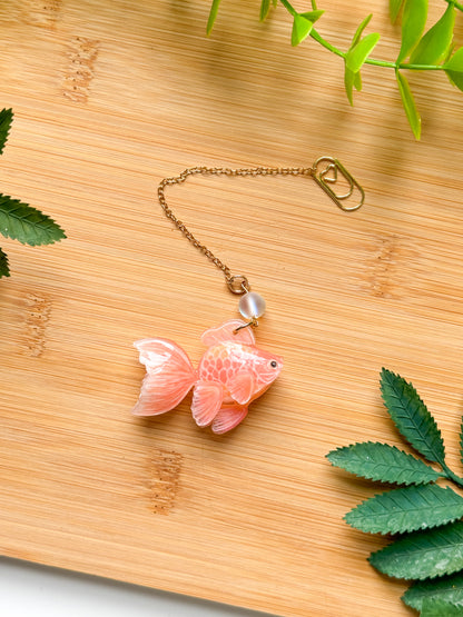Goldish Bookmark Charm