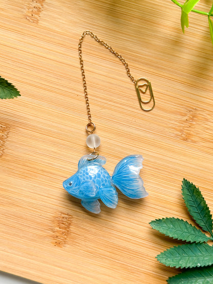 Goldish Bookmark Charm