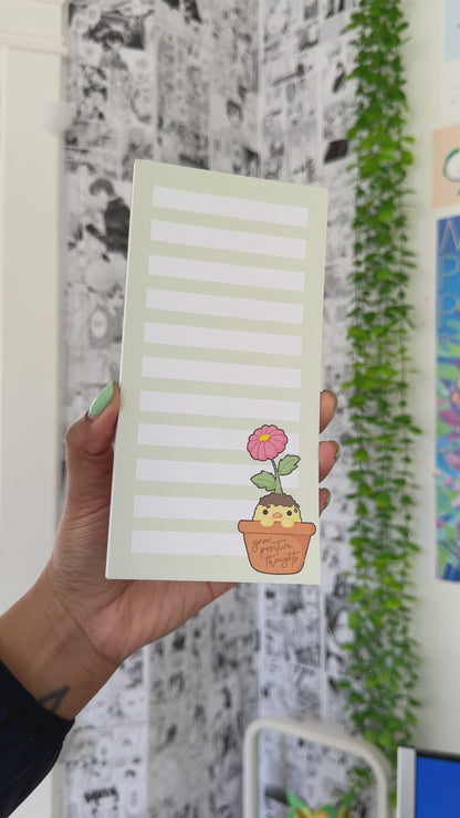 Flowerpot Notepad